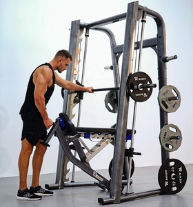 Venta Directa de Fábrica: Máquina Multifuncional para Gimnasio, Uso Comercial, Equipo de Musculación, Máquina Multi <span class=keywords><strong>Smith</strong></span> Rosen Fitness - Product Image 3