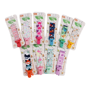 Yobe Baby YB1012 Catenella Portaciuccio in Poliestere con Porta Succhietto e Massaggiagengive, Confezione con Cartoncino - Product Image 4