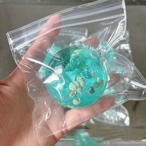 Kawaii Ocean Shell Apple Squishy Maltose Transparent Squeeze Toy Stress Relief Toy Slow Rebound Sensory Toy Moldable Green Apple - Product Image 6