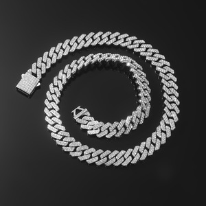 สร้อยคอแฟชั่นดีไซน์เรขาคณิตเรียบง่าย สไตล์ฮิปฮอป สีทอง/สีเงิน ชุบทอง/ชุบเงิน สำหรับผู้ชาย ของขวัญสุดฮิต ปี 2026 - Product Image 3