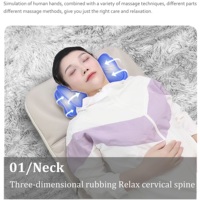 Nouveaux produits Healthpal Oem Odm multifonction électrique corps complet pression d'air matelas de Massage du dos tapis de Massage thermique