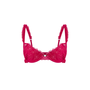 도매 섹시한 탄성 통기성 경량 절묘한 3D 레이스 자수 친환경 스판덱스/나일론 여성 속옷 세트 - Product Image 4