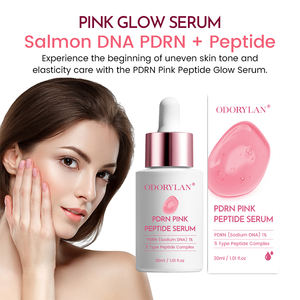 PDRN Pink Glass Glow Face Serum Hidratante para ojos Calmante Reafirmante Rose Pdrn Peptide Niacinamida <span class=keywords><strong>Ácido</strong></span> hialurónico Cuidado DE LA PIEL coreano - Product Image 2