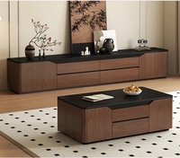Meuble TV moderne Table à thé simple combinaison petit meuble de sol pour la maison nouveau meuble de sol pour le salon chinois