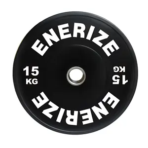 Professionelles individuelles Logo Fitnessstudio Gewichtheben 5-25 KG 10-55 Pfund Gummi-Legger Stoßstange Gewichtsplatte