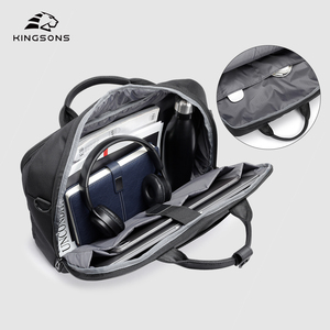 Logo personalizzato nuovo <span class=keywords><strong>Designer</strong></span> di grandi dimensioni portatili da uomo di lusso a spalla impermeabile Business Office valigetta borsa per Laptop per uomo - Product Image 3