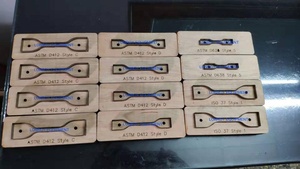 ASTM D638 <b>Dumbbell</b> Die Specimen Cutter - Product Image 6