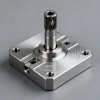 Services de fraisage sur routeur CNC 5 axes personnalisé, pièces en acier inoxydable et en aluminium, perçage, fil EDM et brochage