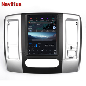 NaviHua 10.5 Inch Tesla Style Vertical Screen for Dodge RAM 2008 2011 Multimedia Android Car Radio <b>Auto</b> Headunit Carplay Monitor - Product Image 2