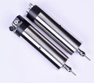 Motor de Husillo Refrigerado por Aire ER8 de 250W, 6K-60K RPM, Motor de Husillo sin Escobillas con Diámetro de 33mm para Grabado/Fresado - Product Image 2