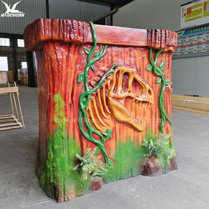 Accesorios para Parques con Temática <span class=keywords><strong>de</strong></span> <span class=keywords><strong>Dinosaurios</strong></span>: Mostrador <span class=keywords><strong>de</strong></span> Fibra <span class=keywords><strong>de</strong></span> Vidrio con Diseño <span class=keywords><strong>de</strong></span> Fósil <span class=keywords><strong>de</strong></span> Dinosaurio, Diseño Impermeable para Uso en Centros Comerciales - Product Image 4