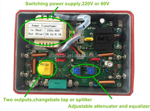 Chất lượng cao cáp <span class=keywords><strong>TV</strong></span> 2 kết quả đầu ra CATV khuếch đại tín hiệu - Product Image 6