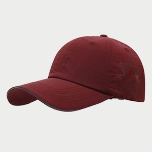 Spring Summer New Nylon Quick Drying <b>Shade</b> Cap Men's Women's Fashion Breathable Mesh <b>Sun</b> Hat Solid Color Baseball Cap - Product Image 5