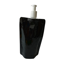 Savon liquide pour les mains en mousse rechargeable avec tête de pompe en mousse, design personnalisé, imprimé, sac en poche debout