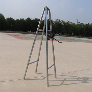 Hướng dẫn sử dụng giếng sâu bơm hoist hệ thống với 4 chiều cao tùy chọn và chống đảo ngược cơ chế cho tưới tiêu nông nghiệp 1.8m - Product Image 5