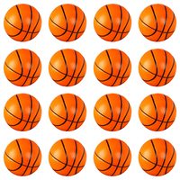 Angstverlichtende knijpballen van PU-schuim voor kinderen: basketbal, voetbal, honkbal.