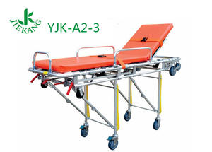 Usine la plus vendue fabrication d'alliage d'aluminium civière d'<span class=keywords><strong>ambulance</strong></span> lit de transfert patient avec mécanisme de verrouillage pour une utilisation à l'hôpital - Product Image 3