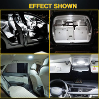 LED-Lampen Festoon 24/36/48 T10 W5W Licht COB 12V 6500K White Car Interior Dome Lese koffer lampen