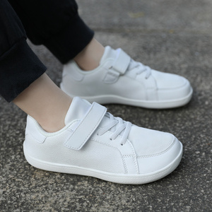 Scarpe per bambini a piedi nudi con gancio per scarpe Non allacciate scarpe sportive da ragazzo ragazza con punta larga scuola naturale da passeggio - Product Image 4