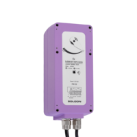 ExS6061SF-15DFK-5/230V - Actionneur de registre coupe-feu et anti-fumée antidéflagrant à rappel par ressort en 5 secondes, 15 Nm, marche/arrêt, 230 V