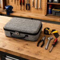 Vente en gros d'usine, étui rigide en EVA sur mesure pour accessoires d'outils, sac de rangement en EVA pour l'extérieur