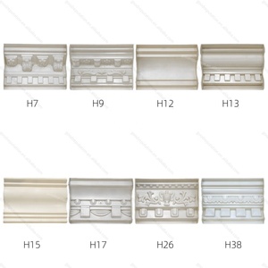 <span class=keywords><strong>Moulure</strong></span> en plastique ABS pour corniche, moulage décoratif pour corniche en béton, ligne décorative pour villa, décoration intérieure, ligne de tuiles de toit en béton - Product Image 6