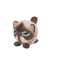 Fabricant personnalisé de peluche super douce animal en peluche mignon bébé peluche enfants jouets cadeaux avec impression par sublimation