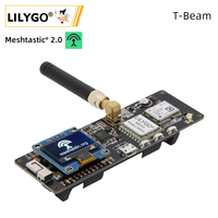 Placa de Desarrollo LILYGO TTGO T-Beam V1.2 ESP32 con Pantalla OLED SSD1306 de 0.96'', Módulos LoRa NEO-6M GPS WiFi, Módulo GPS NEO-6M