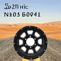 Velg Alloy 15" 16" 5 atau 6 Lubang X 139.7 Desain Deep Dish untuk 4X4 Offroad, Cocok untuk F150 HILUX RANGER BT-50 D-MAX AMAROK TRITON