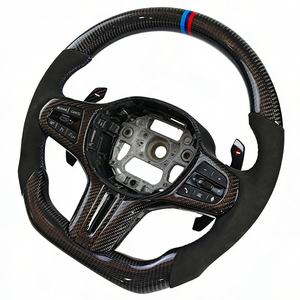 Volante <span class=keywords><strong>Deportivo</strong></span> Personalizado de Fibra de Carbono y Alcántara para <span class=keywords><strong>BMW</strong></span> G20 G28 G30 G38 G80 G82 M320i M330i M330e M340i 540i G02 G11 - Product Image 4