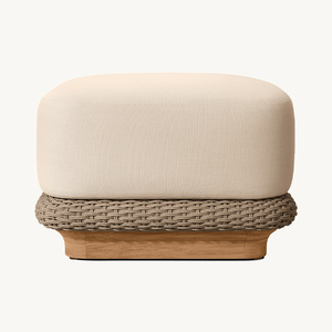 Set di Divani da Esterno in <span class=keywords><strong>Rattan</strong></span> Intrecciato per Hotel di Lusso, Set di Divani da Giardino Impermeabili, Set di Mobili da Giardino Moderni per Villa - Product Image 3