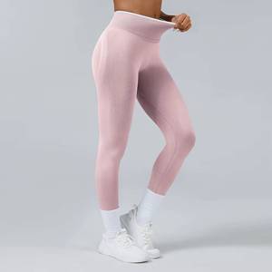 New Arrivals Girls Seamless Push up Custom logo <b>Scrunch</b> Butt Compression Gym <b>Leggings</b> for Women - Product Image 3