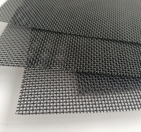 Écran de sécurité en treillis métallique 304 acier inoxydable tissé écran de sécurité porte écrans de sécurité en métal pour fenêtres et portes