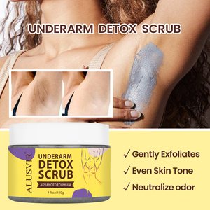 Logo personnalisé naturel doux charbon de bois nettoyage exfoliant aisselle détox blanchiment <span class=keywords><strong>gommage</strong></span> crème Body blouses vente en gros - Product Image 3