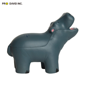 PU Foam Promotional Gifts Hippo Anti Stress <b>Ball</b> Anxiety Reducer Customized Colors Stress <b>Ball</b> Squishy Toys - Product Image 6