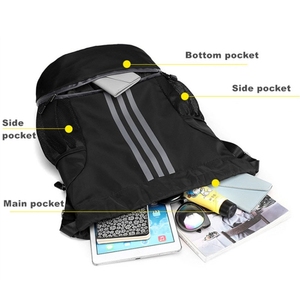 Nouveau en 2024 basket-ball stockage Sports de plein air hommes Double épaule <span class=keywords><strong>sac</strong></span> à <span class=keywords><strong>dos</strong></span> en plein air <span class=keywords><strong>sac</strong></span> à bandoulière <span class=keywords><strong>sac</strong></span> à <span class=keywords><strong>dos</strong></span> - Product Image 6