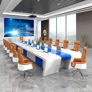 High End mobili per ufficio sala riunioni ufficio ufficio scrivania sala riunioni tavolo per conferenze con corrispondenza executive sedie lungo tavolo per riunioni