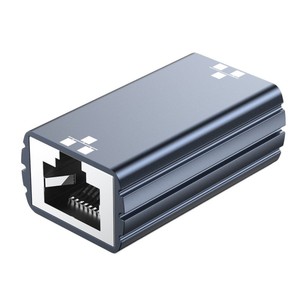 Acoplador Ethernet RJ45 Hembra a Hembra |   Gigabit 1000 Mbps Directo |   Carcasa de aluminio para routers de TV, computadoras <span class=keywords><strong>y</strong></span> otros dispositivos - Product Image 2