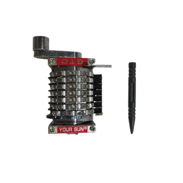 7桁ナンバリング機水平後方8ピース垂直後方98765 GTO46 GTO52