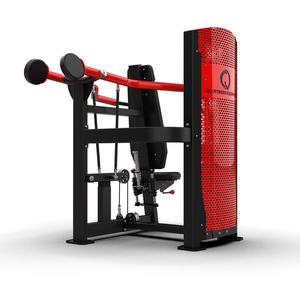 Presse à épaules large en acier QLI QWSPM062 |   Machine commerciale à charge par disques avec dispositifs de sécurité |   Équipement d'entraînement de force professionnel - Product Image 1