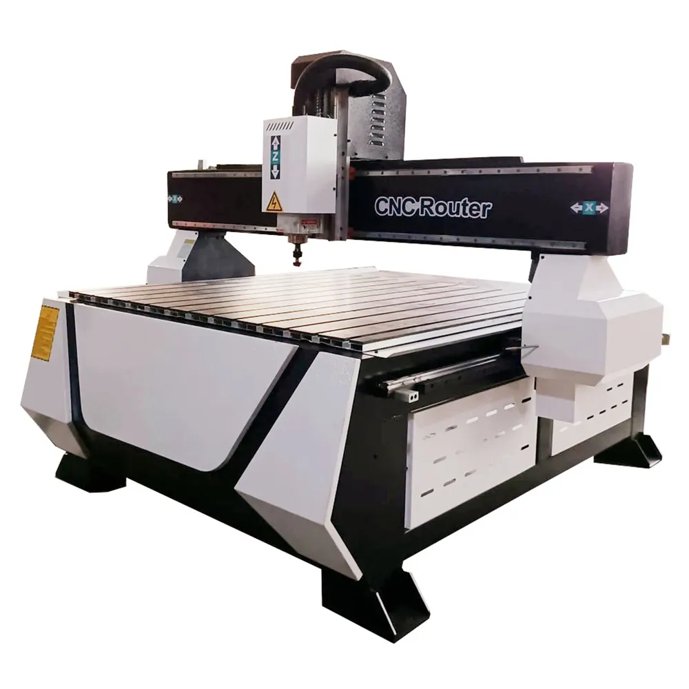 Doanh Nghiệp Nhỏ 4 * 8ft CNC Router Máy Chế Biến Gỗ 3/4 Trục 1325 Cho MDF Acrylic Đồ Nội Thất Cắt