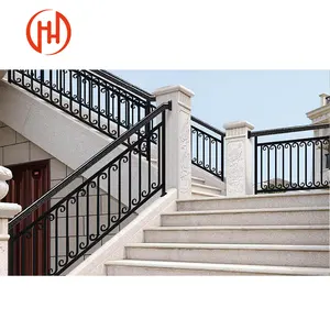 Stairs Railings Handrail Stainless Steel Pipe Factory Wholesale Aluminum Outdoor Stair Railings / Handrails Modern Brilliance