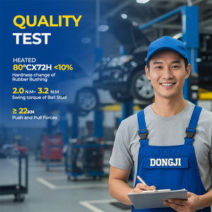 2 pièces Kit de suspension pour <span class=keywords><strong>2001</strong></span>-2003 pour <span class=keywords><strong>BMW</strong></span> <span class=keywords><strong>525i</strong></span> & 528i avant bras de commande inférieur rotule conducteur - Product Image 6