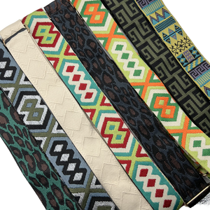 Thân thiện với môi trường tùy chỉnh Jacquard vải mô hình hành lý dây đeo vai, làm bằng vật liệu polyester - Product Image 4