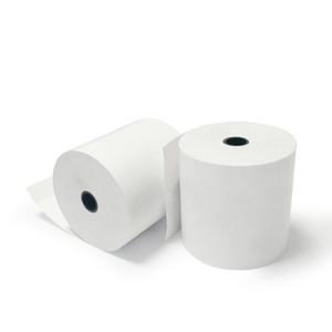 Papier thermique en rouleau pour caisse enregistreuse, 100% pulpe vierge sans BPA, directement de l'usine, 57 mm, 48-60 g/m², certifié ISO9001 pour les caissiers - Product Image 3