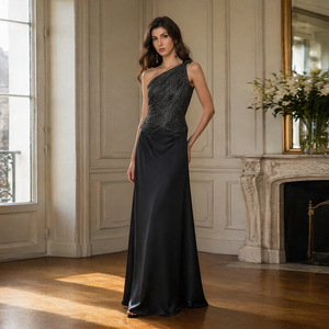 Long Gown Crop - Elegant Floor-Length Party Dress 2025