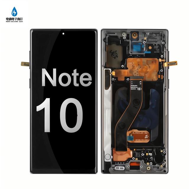 Oled Display Super Amoled Note 10 Mobile Phone Screen Black for Samsung Galaxy Note10 Lcd Display Touch Screen Panel Replacement