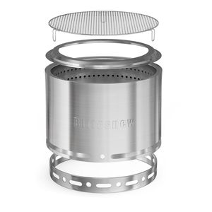 Estufa de <span class=keywords><strong>leña</strong></span> sin humo de acero inoxidable integrada grande para acampar al aire libre para <span class=keywords><strong>Amazon</strong></span> Patio Barbacoa Combustible de <span class=keywords><strong>leña</strong></span> - Product Image 1