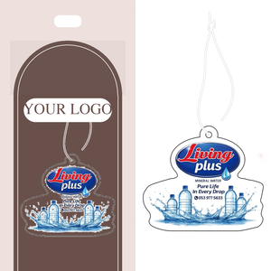 <span class=keywords><strong>D</strong></span>ésodorisant de voiture en papier personnalisé avec impression de texte en espagnol pour cadeaux promotionnels en gros - Product Image 3