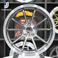 Jantes de voiture de tourisme DJJ forgées sur mesure 5x114.3 grises concaves haute performance pour Subaru BRZ 86 Honda Civic Type R Subaru WRX STI